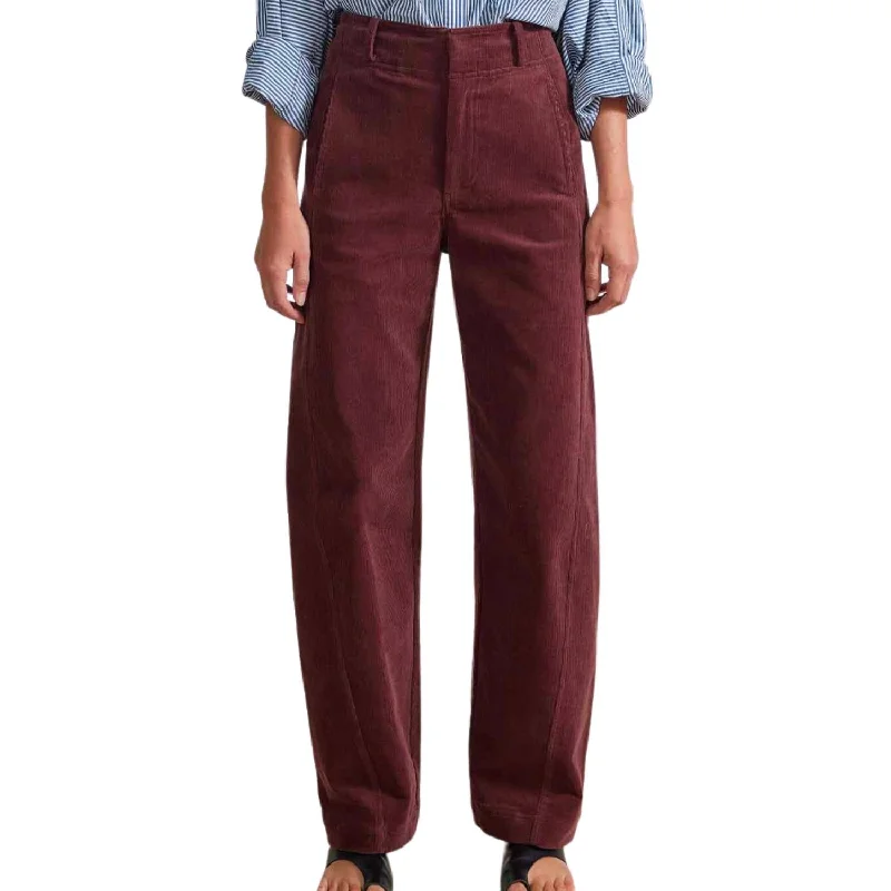 women's formal pantsMeridian Corduroy Pant In Chocolate