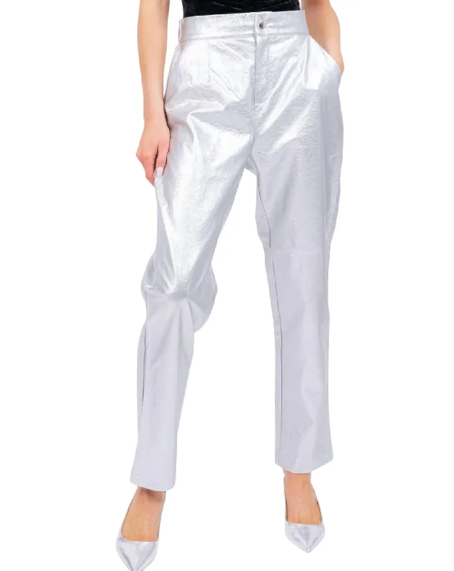 women's nursing pantsPhoebe Pants In Metal