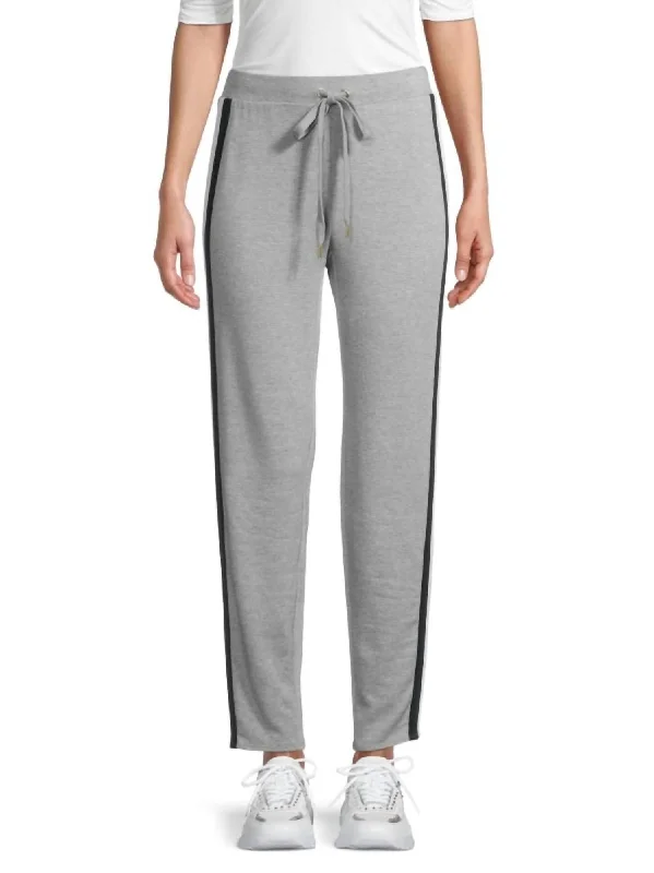 women's velvet pantsPorthole Fleece Pants In Fog