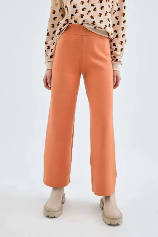 women's bridal pantsStraight Leg Pants In Orange