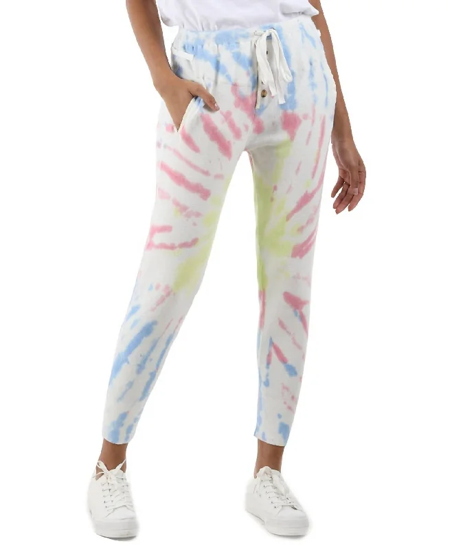 women's thermal pantsSuper Soft Tie-Dye Jogger In Multi