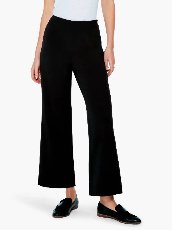 women's skiing pantsWide Leg Pant In Black Onyx