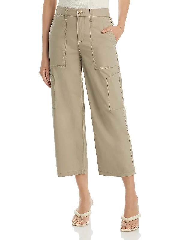 women's silk pantsWomens High Rise Utility Cargo Pants