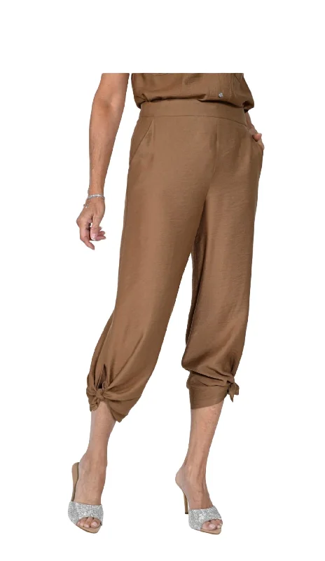 women's spandex pantsWoven Pant In Cocoa