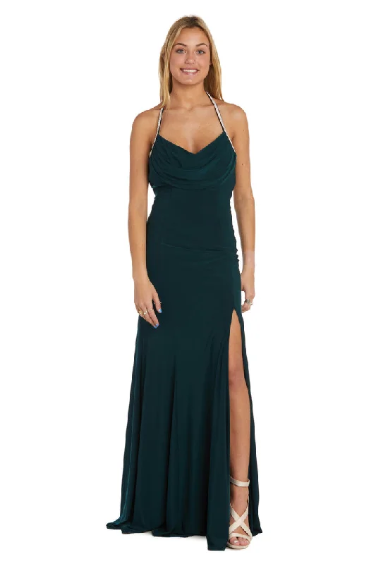 women's stylish dressesMorgan & Co 13138 Formal Prom Fitted Long Dress